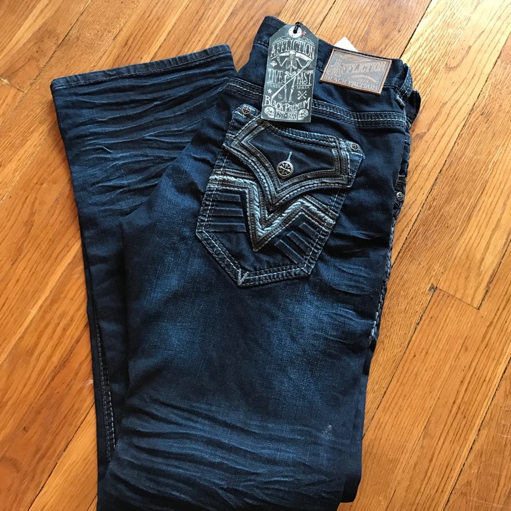 Men's Affliction jeans Blake Classic Gilmore