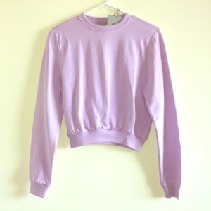 ASOS Cropped Boyfriend Sweatshirt