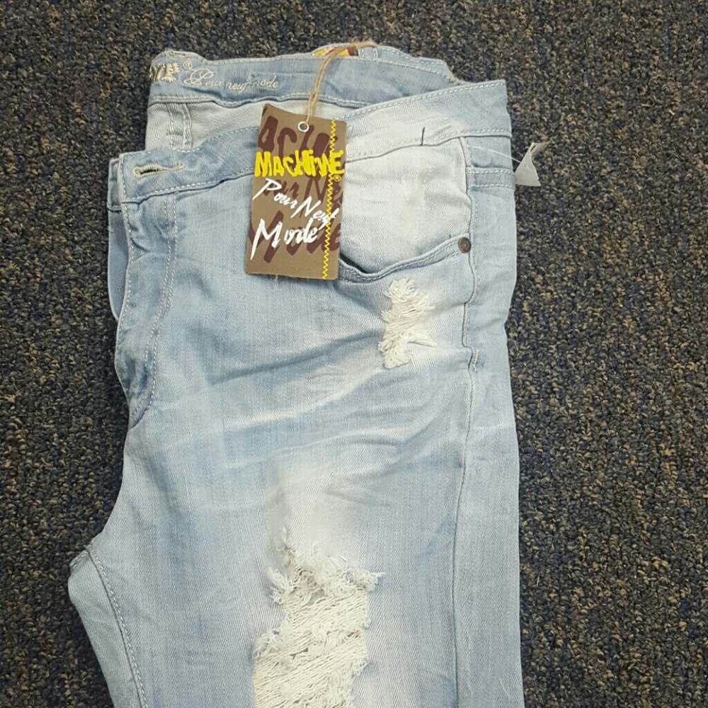Distressed Jeans