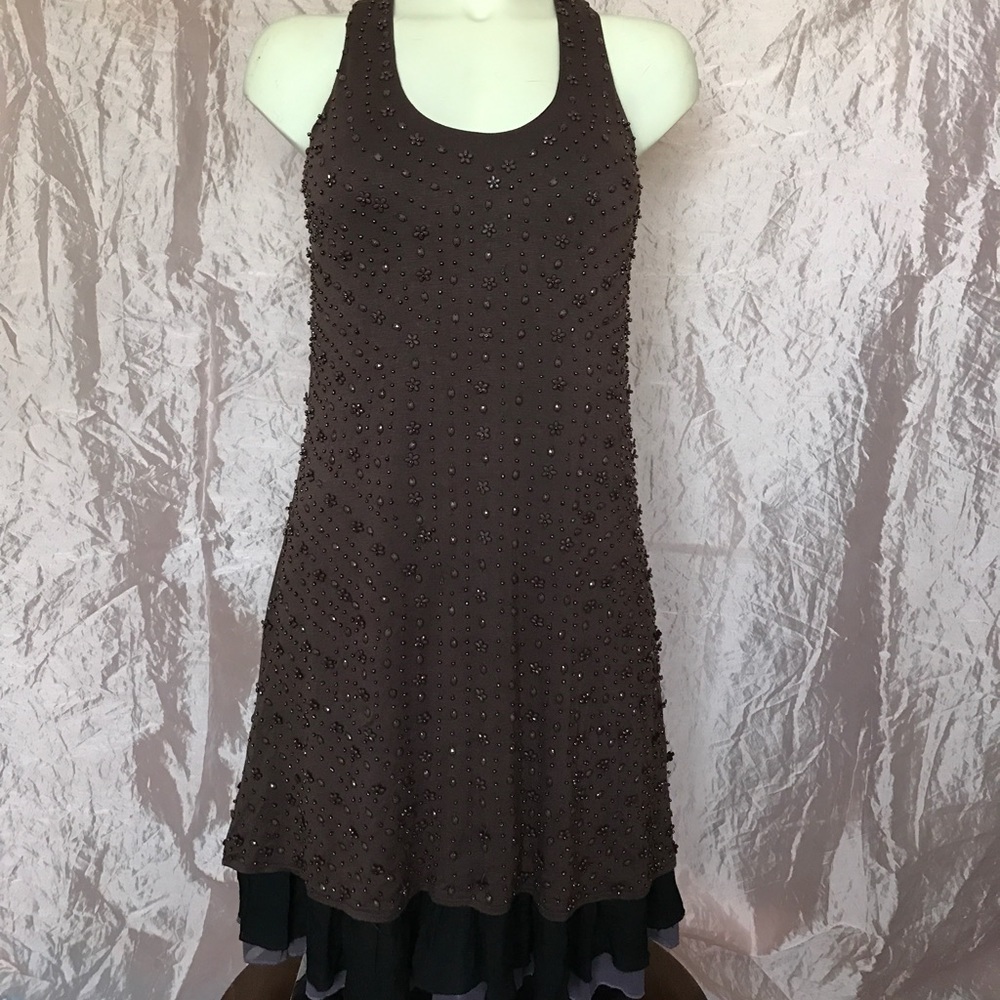 NWT mischa Barton beaded dress, womens, size S