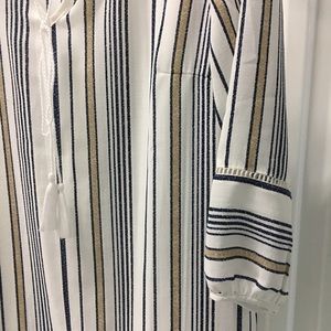Fullah Sugah Swim - MOVING SALE❗️Fullah Sugah Navy & Tan Swim Cover Up Fullah Sugah Swim - MOVING SALE❗️Fullah Sugah Navy & Tan Swim Cover Up