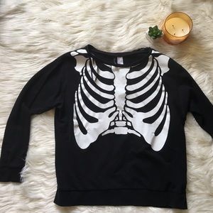 H&M Skeleton Sweater