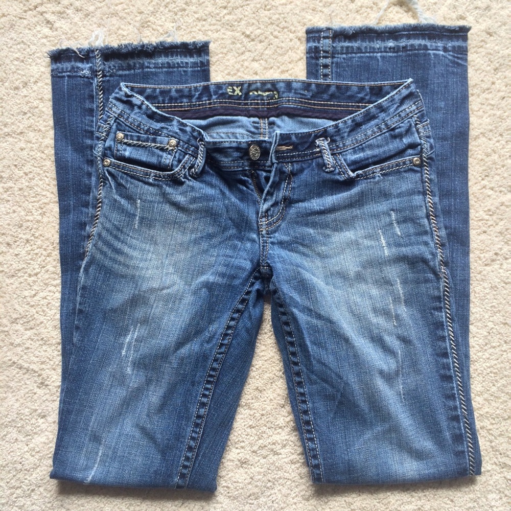 Express distressed jeans