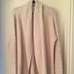 NEW cream knit cardigan