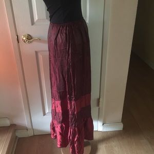 Hanna Boho Gypsy Maxi Skirt,Size 2