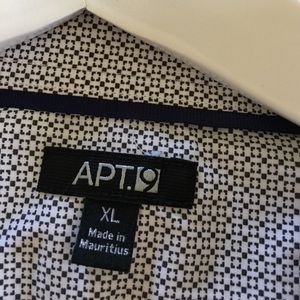 Apt . 9 men 's Dress Shirt  XL