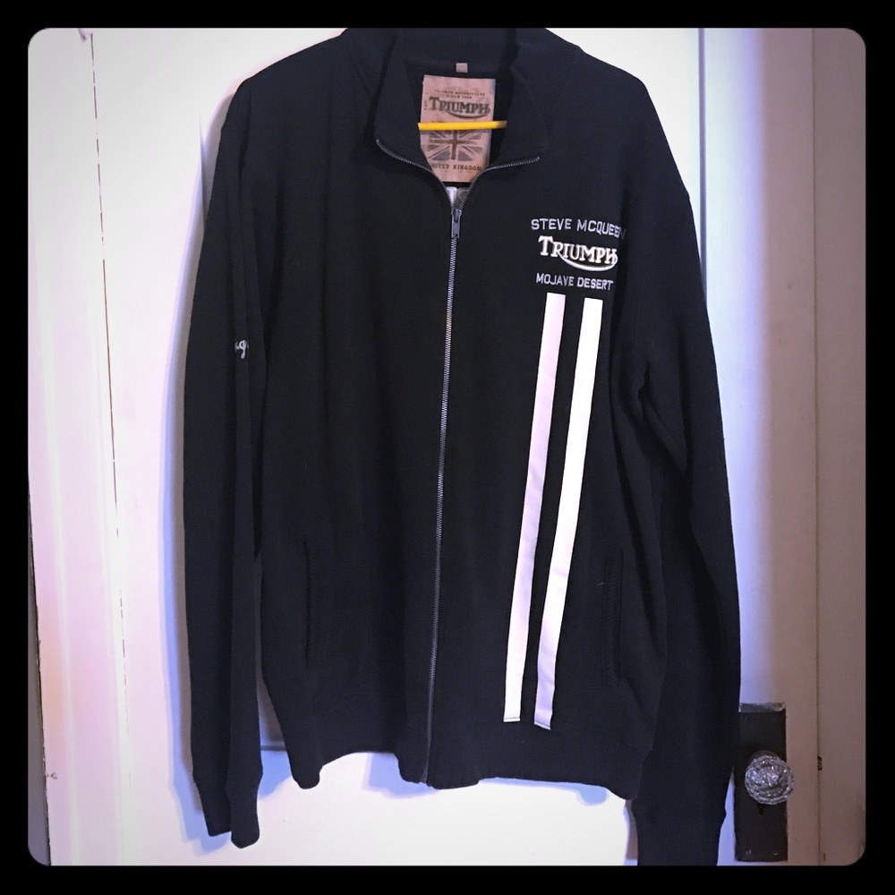 Triumph Motorcycles Men's Zip Up