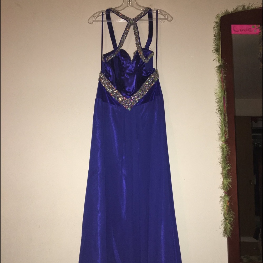 Royal Blue Prom Dress, only worn once! Perfect con