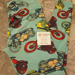 LuLaRoe tc motorcycle leggings