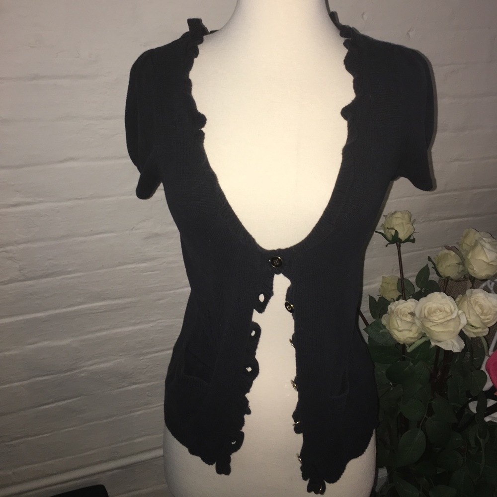 Juicy Couture Knit sweater button up