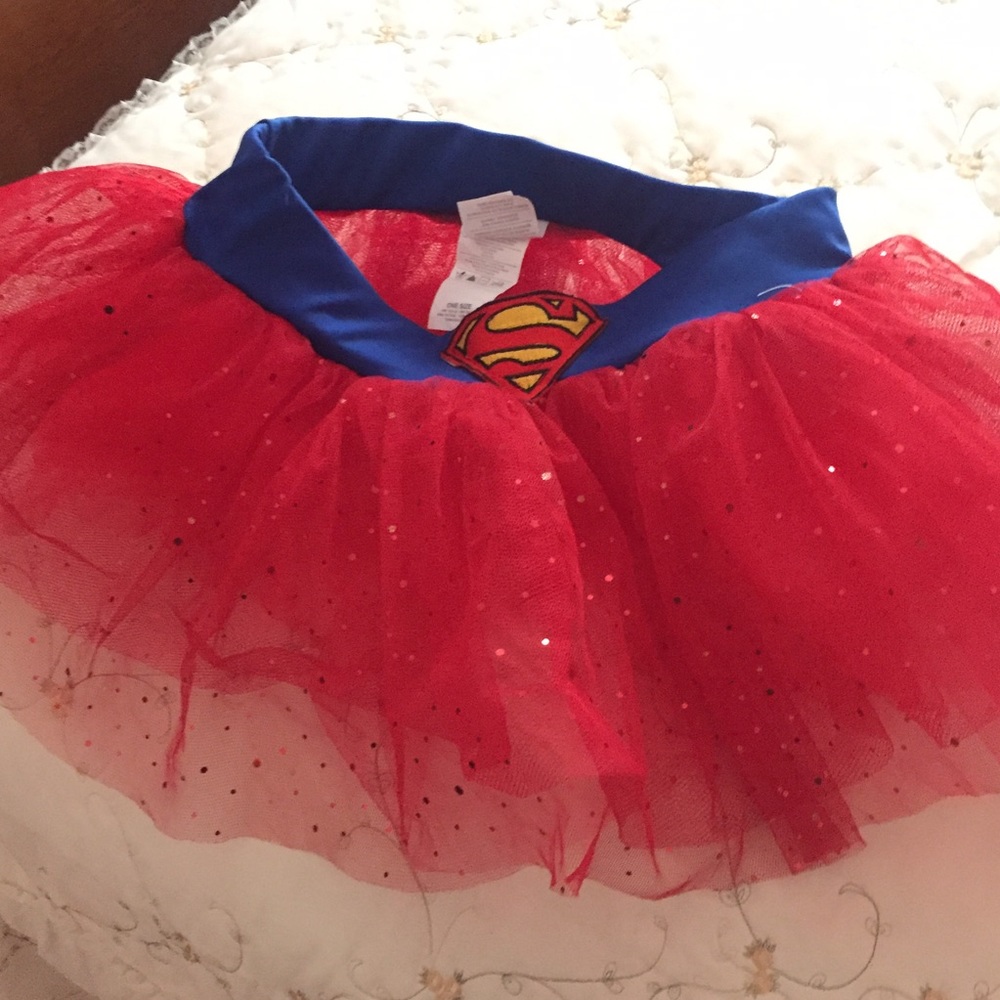 Super man adult junior tutu for Halloween