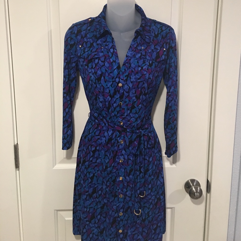 Multincolored Cache dress