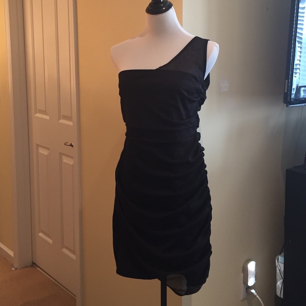Sexy black dress