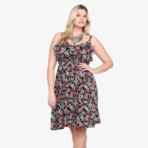 Skull rainbow dresss