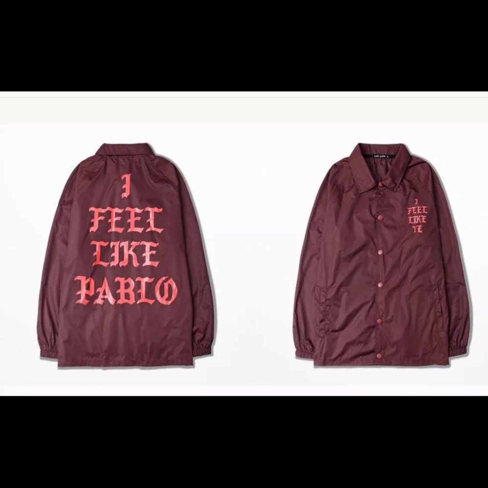 Kanye west I FEEL LIKE PABLO windbreaker