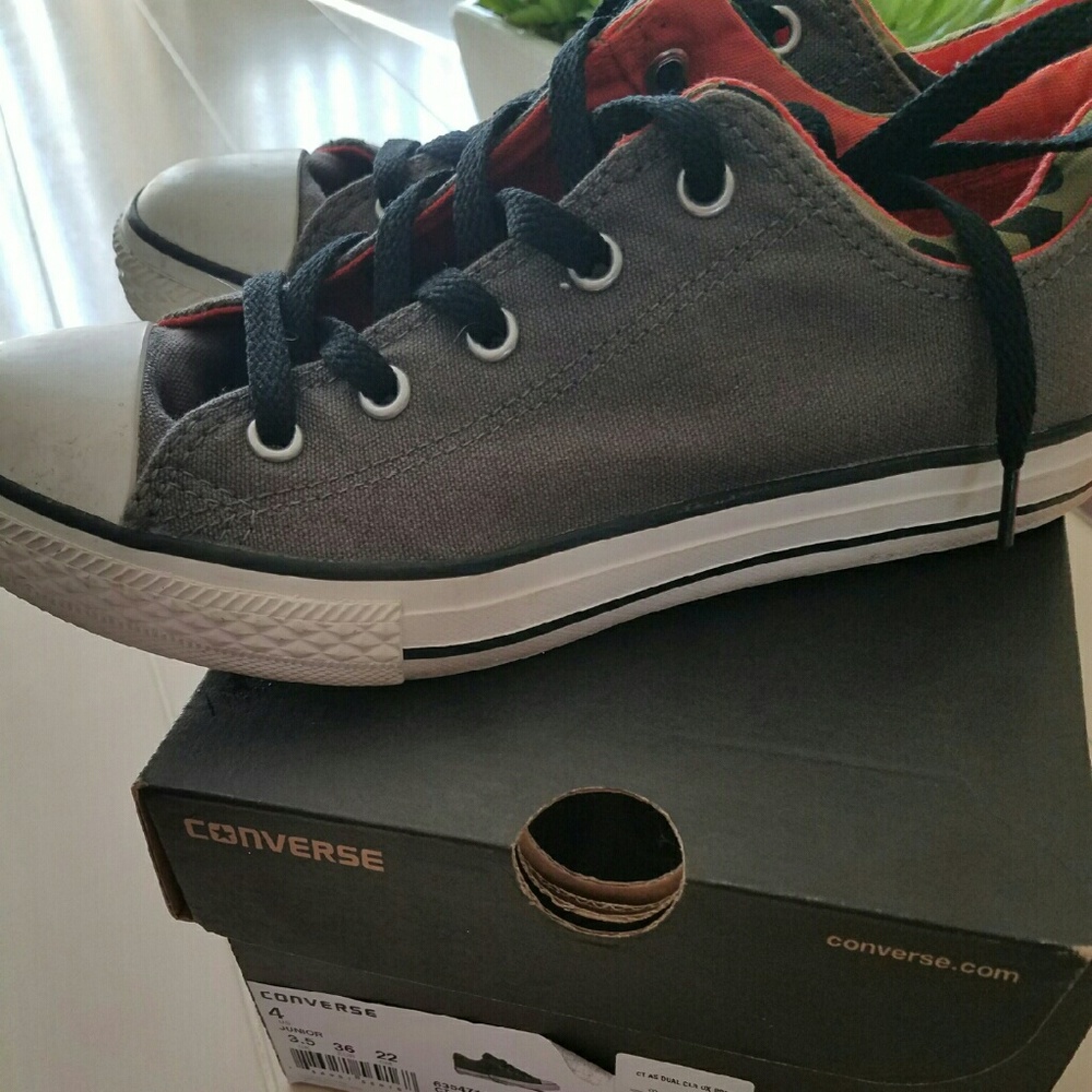 Converse junior - white extra shoestring