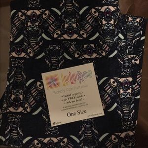 LuLaRoe NWT OS Elephant Leggings UNICORN
