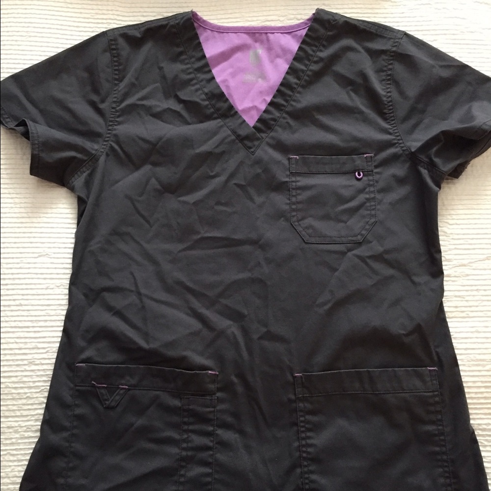 MC2, Small, Slate, Scrub Top, Never Been Worn