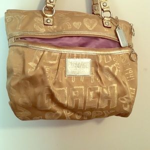 Coach Gold Handbag