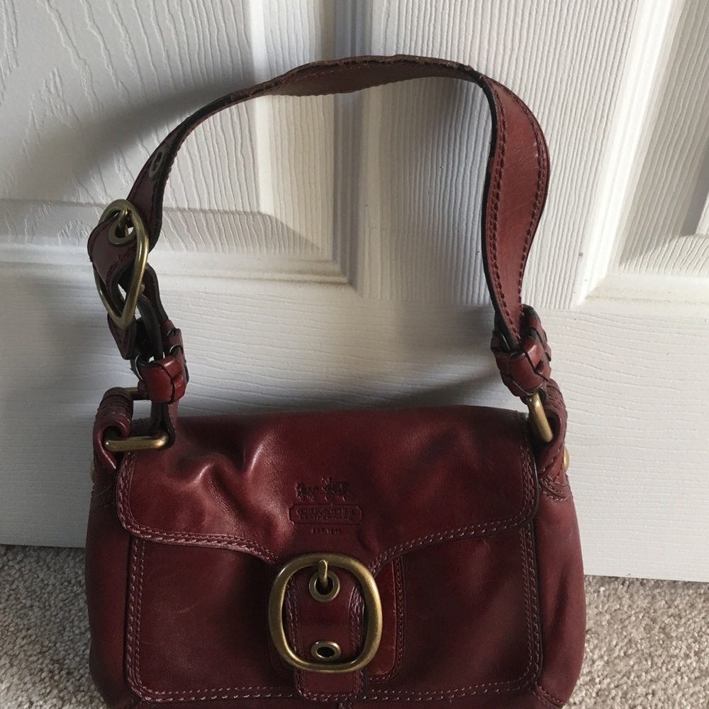 Authentic Coach leather handbag