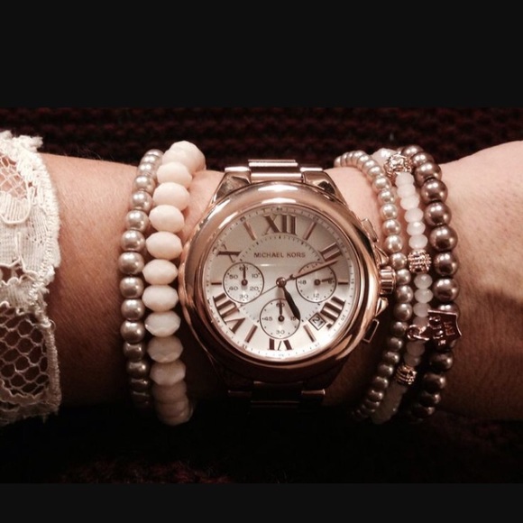 Michael Kors Camille Rose Gold Ladies Watch