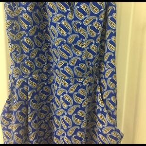 Express Pants - MOVING SALE❗️Express Blue Paisley Romper Express Pants - MOVING SALE❗️Express Blue Paisley Romper
