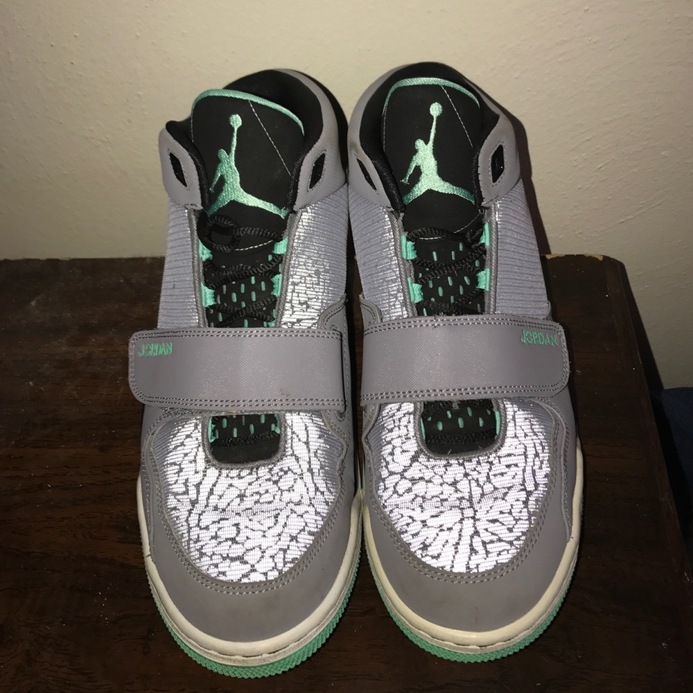 Glow in the dark Jordan's .