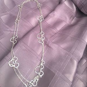 Long Disney Silver necklace