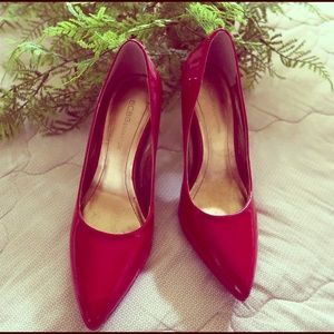 Classic Red BCBG Pointed Heels