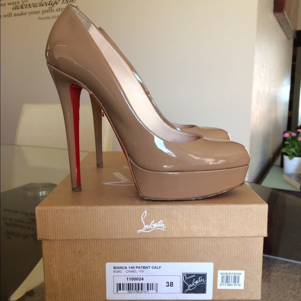 Gorgeous and super sexy Louboutin platforms.