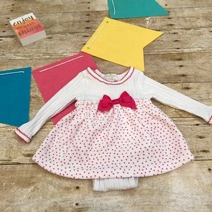 Kate Spade pink and cream dress