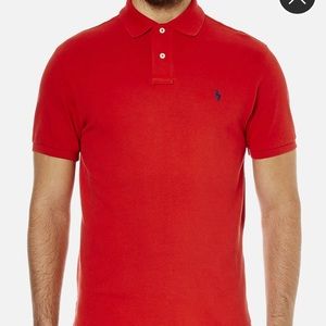Polo Ralph Lauren men's collard shirt - red S