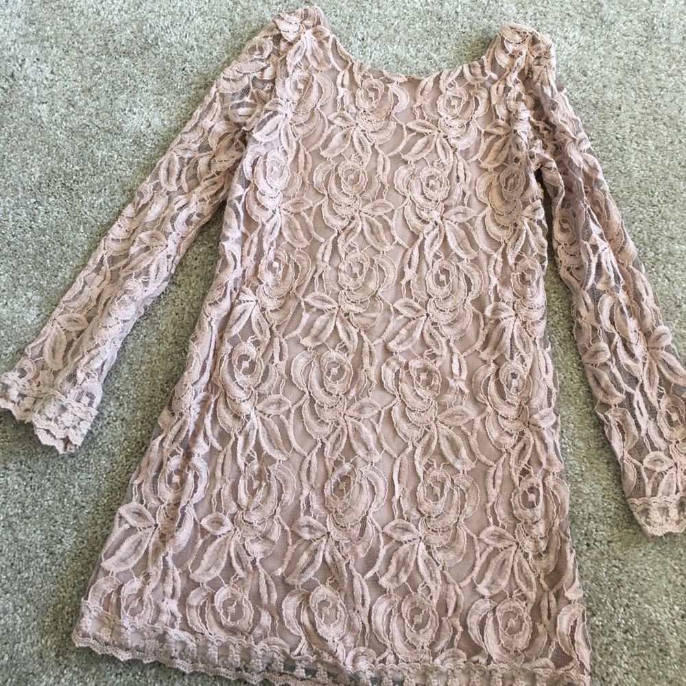 Lavender Lace Dress