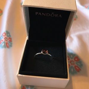 January birthstone ring