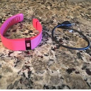 Pink Fitbit charge HR