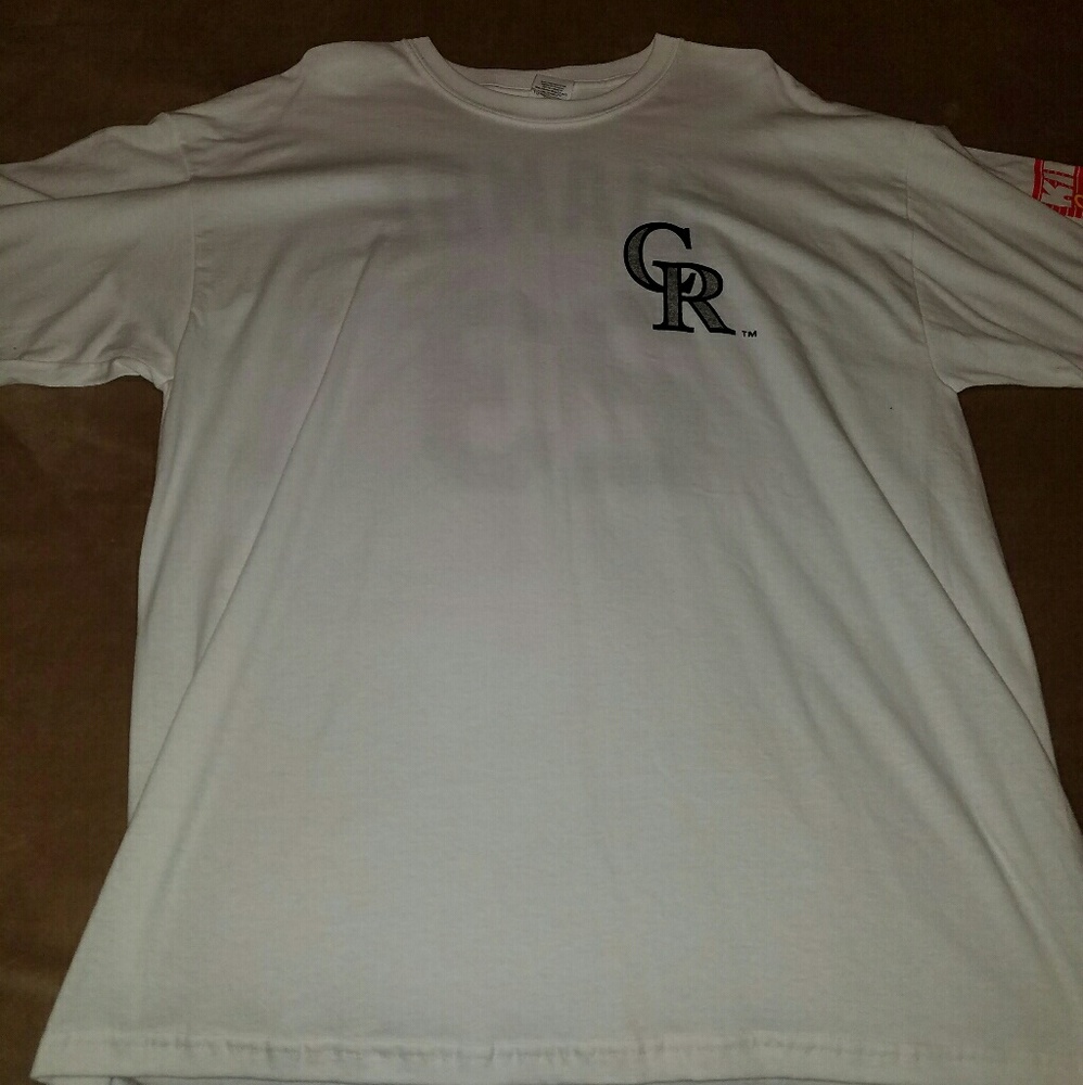 New Jason Giambi #23 Colorado Rockies XL Tee