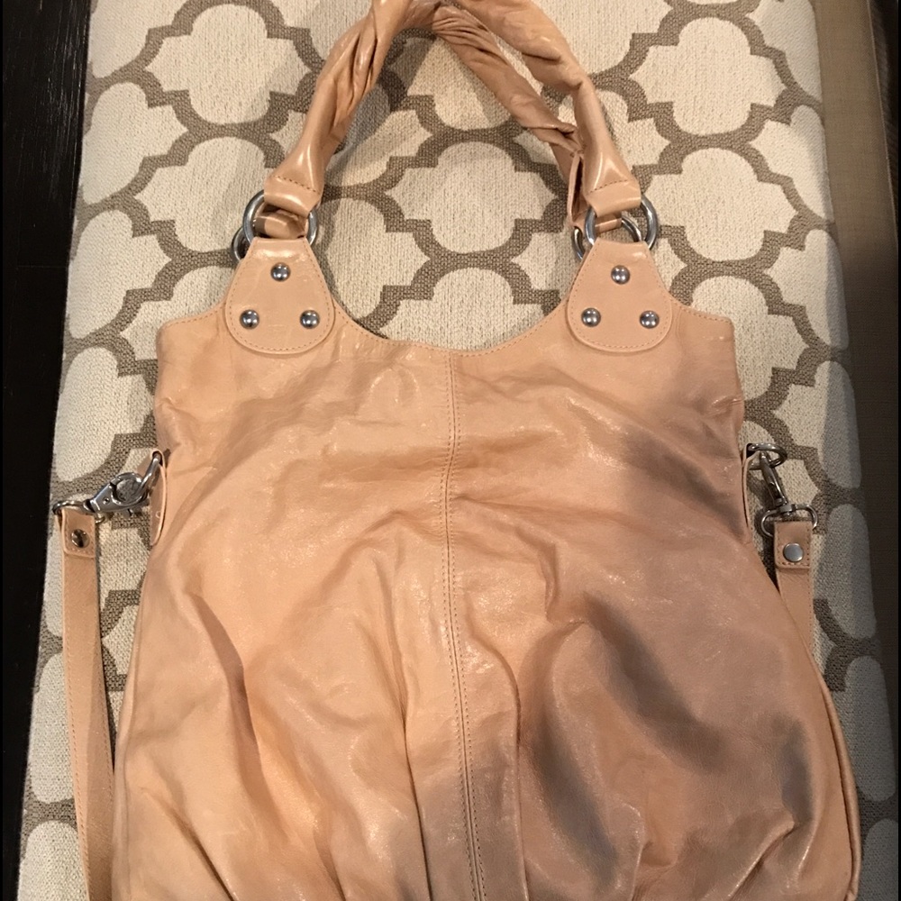 NORDSTROM leather shoulder/cross body Tote