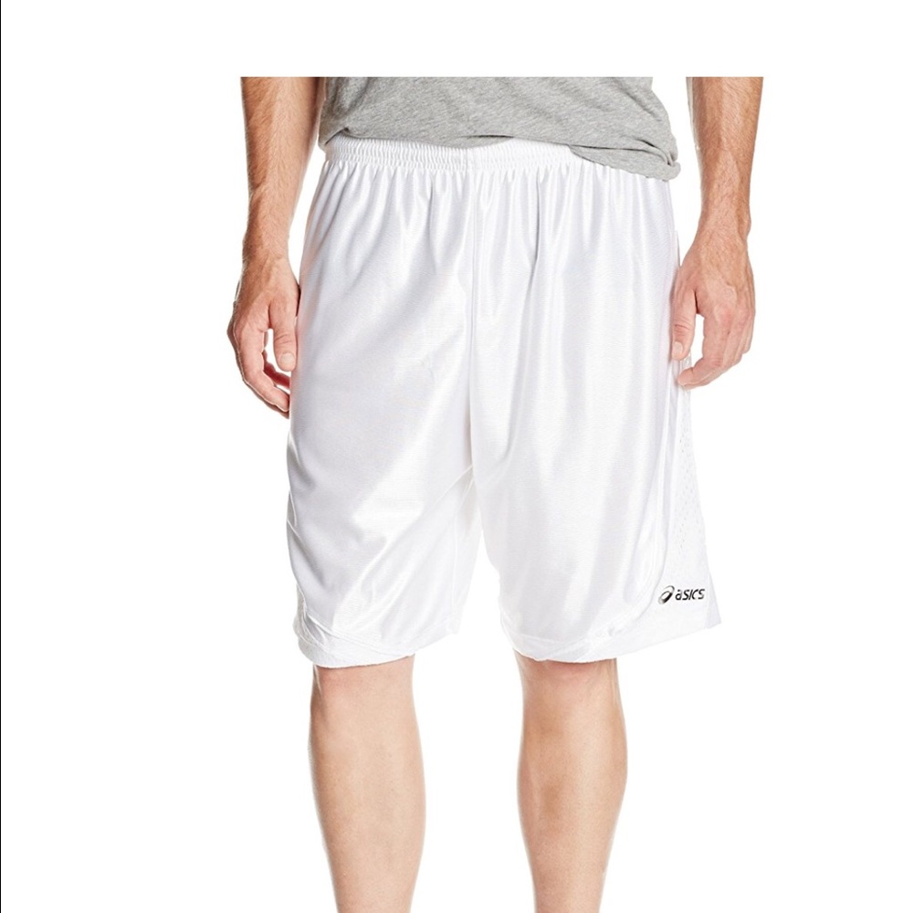 ASICS PLAYER 10 MENS SOLID WHITE LARGE