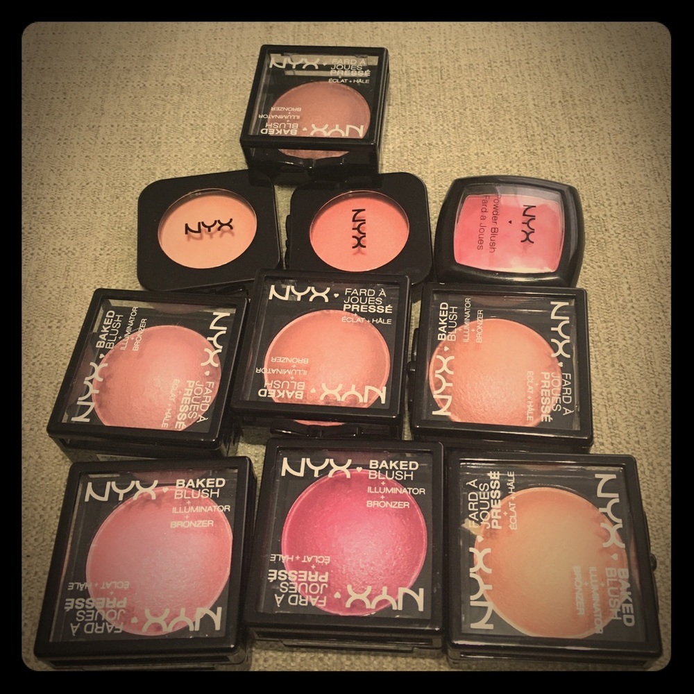 Lot of NYX Blushes