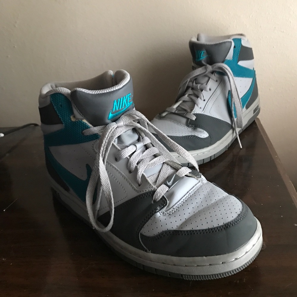 Nike high top sneakers .