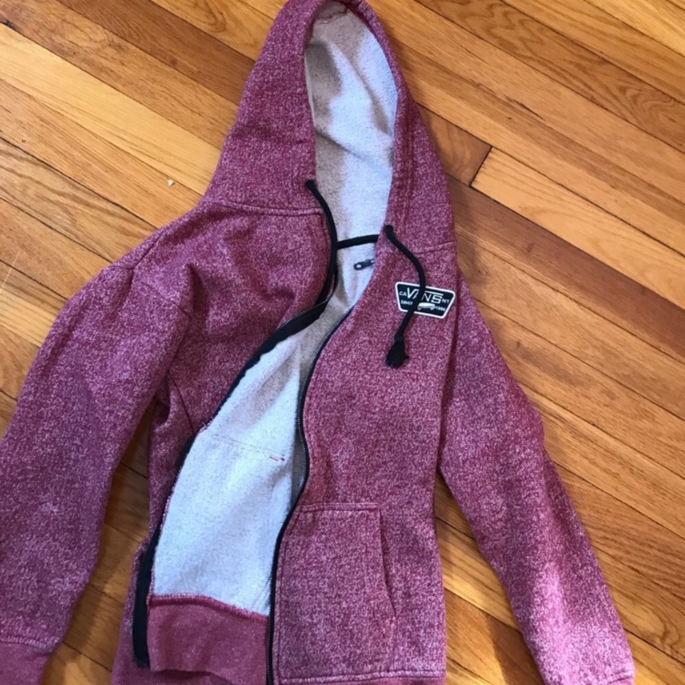 Vans zip-up hoodie