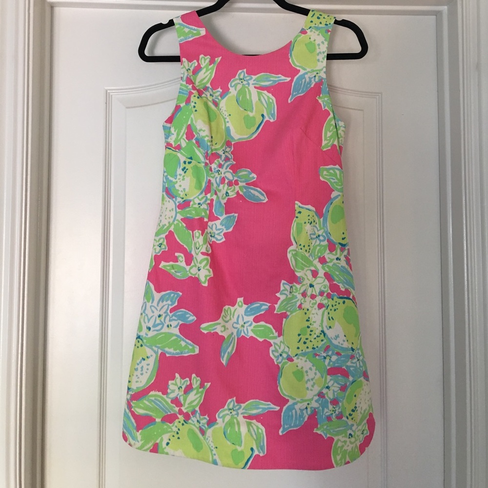 Lilly Pulitzer Delia Dress Pink Lemonade