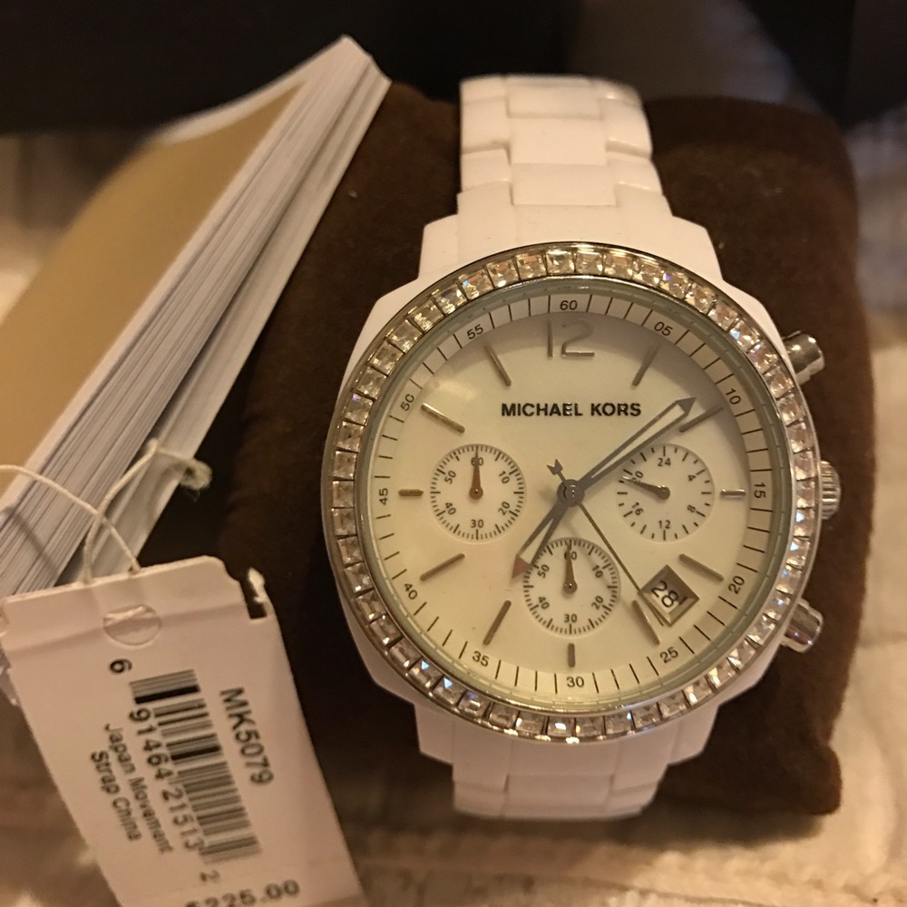 Michael Kors watch white
