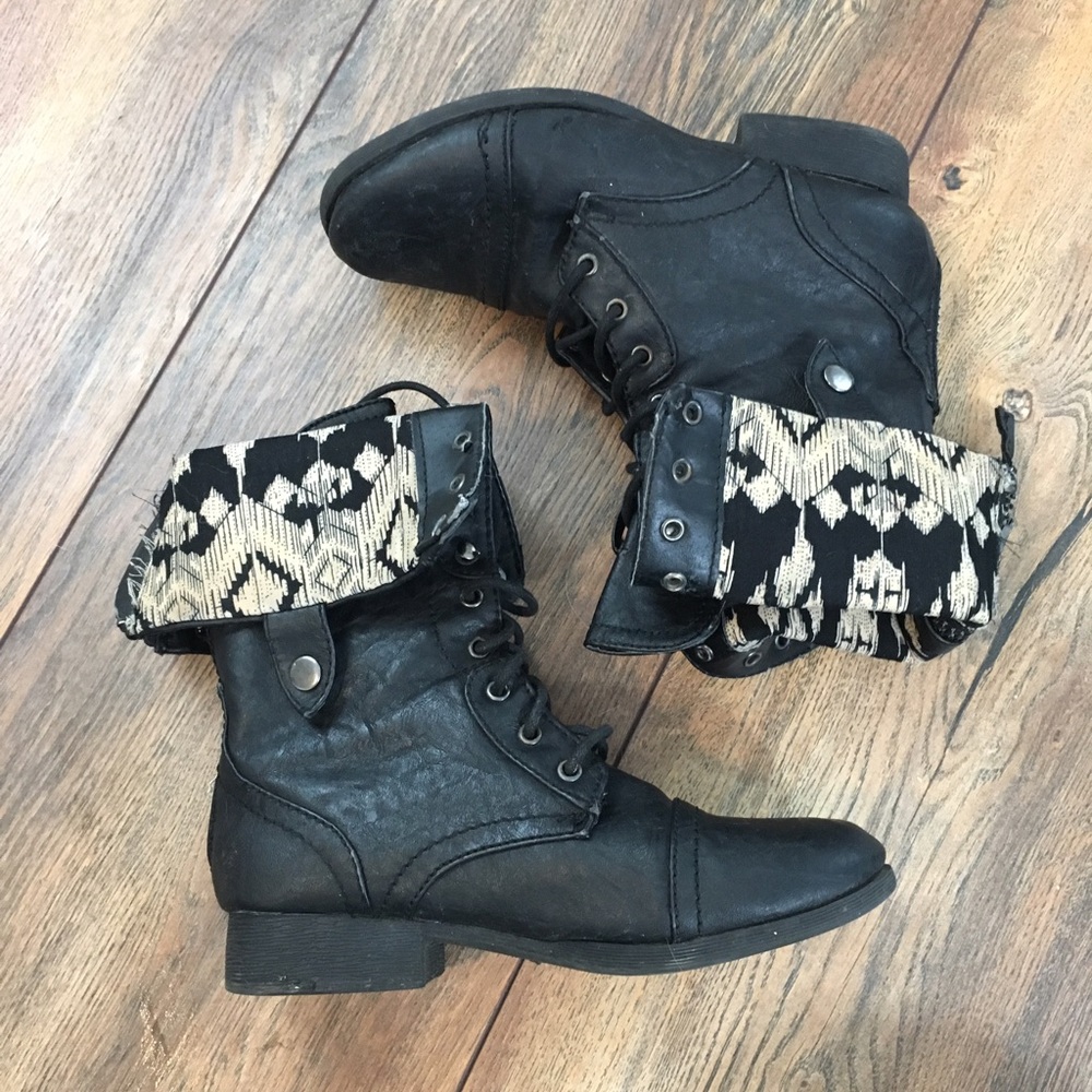 • S A L E• Charlotte Russe combat boots
