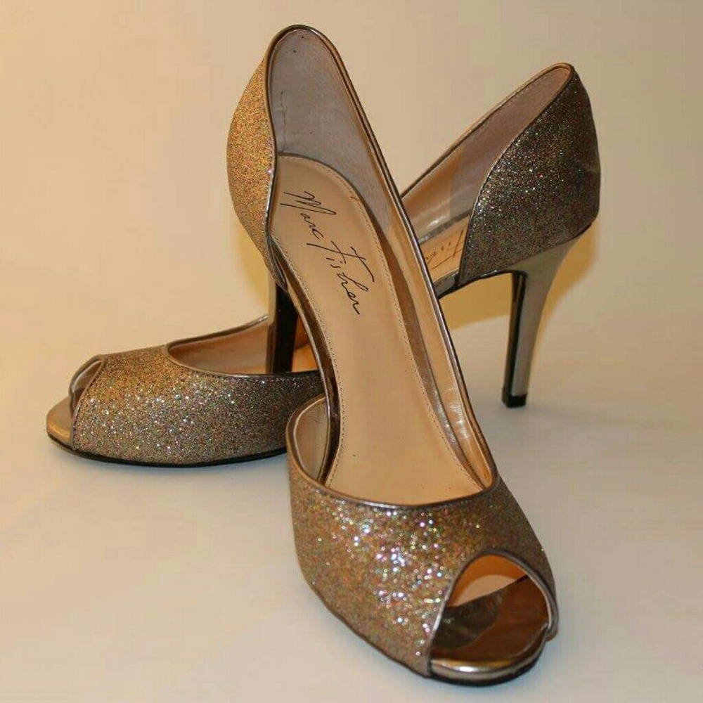 **PRICE DROP**   Marc Fischer Peep Toe Heels