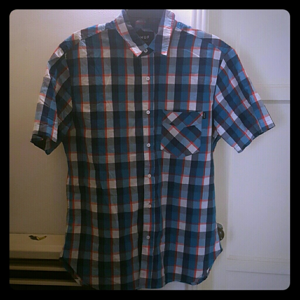 Huf short sleeve button down