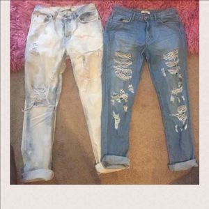 Distressed Boyfriend Jeans bundle