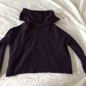 Kimchi Blue plum turtleneck sweater