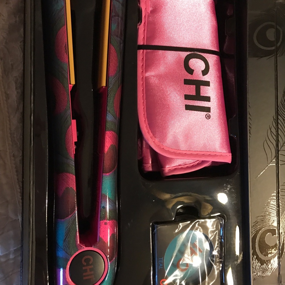 Nib Chi peacock limited edition flat iron