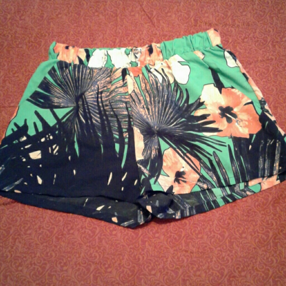 Floral shorts